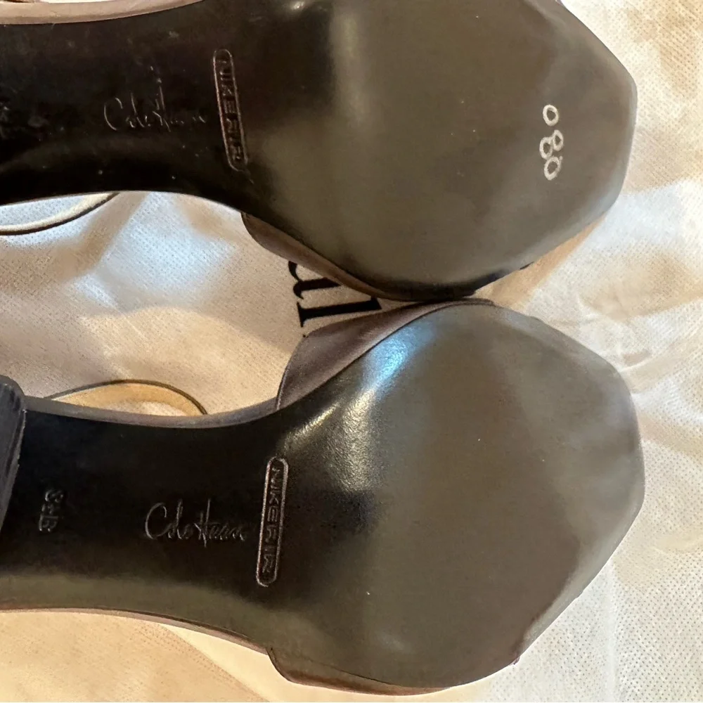 Cole Haan Nike Air Open Toe Heels - Picture 5 of 6